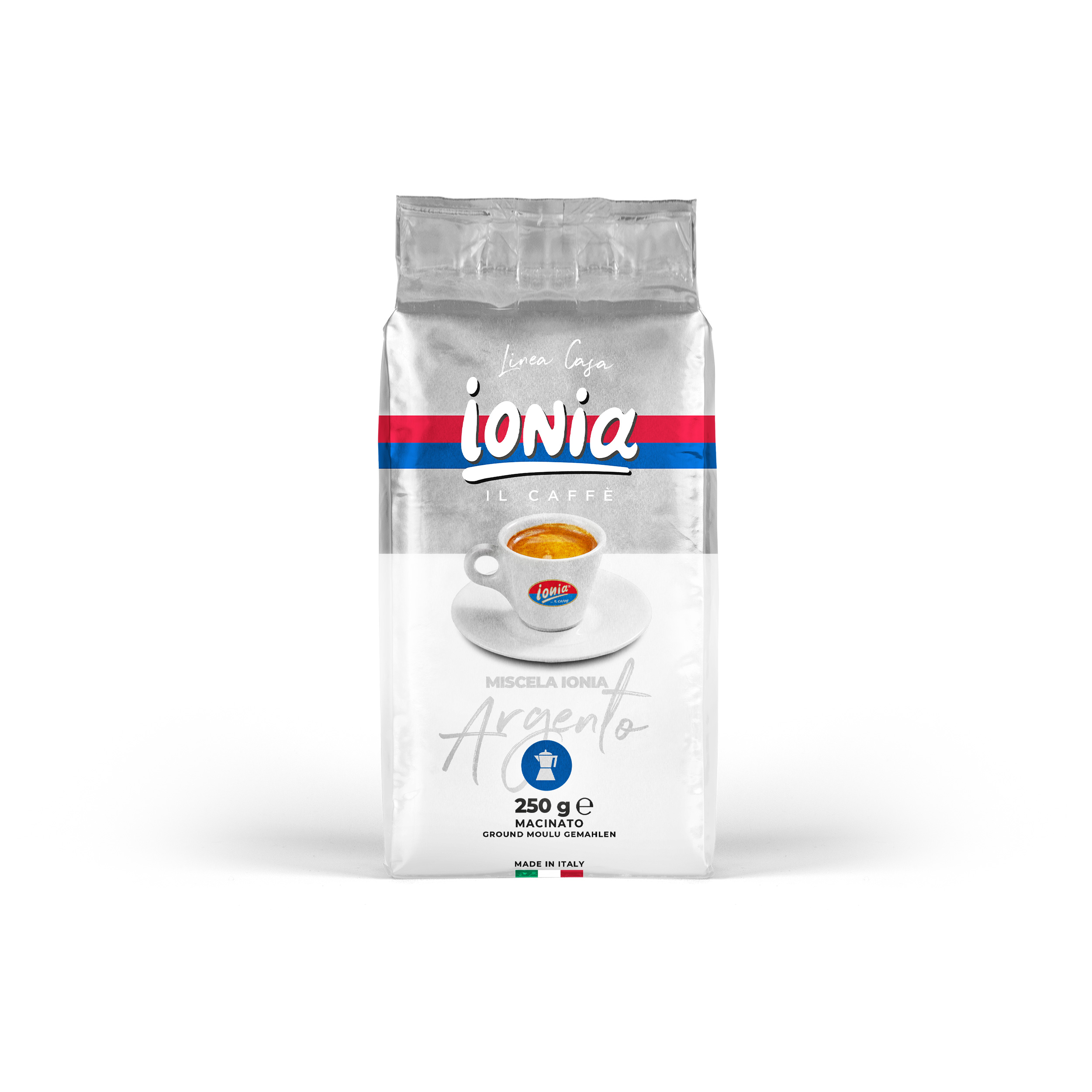 ionia-caff-argento-gemahlener-espresso-250-g image 1