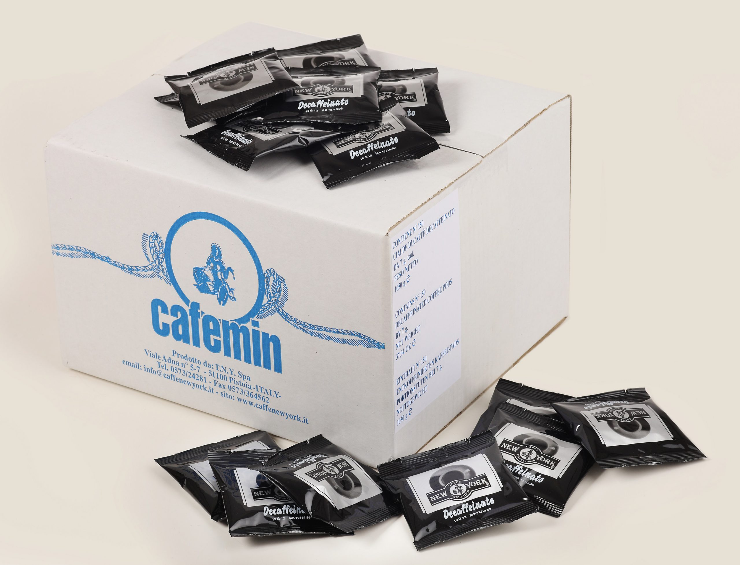 new-york-decaffeinato-kaffee-pads-150-st-ck-entkoffeiniert image 1