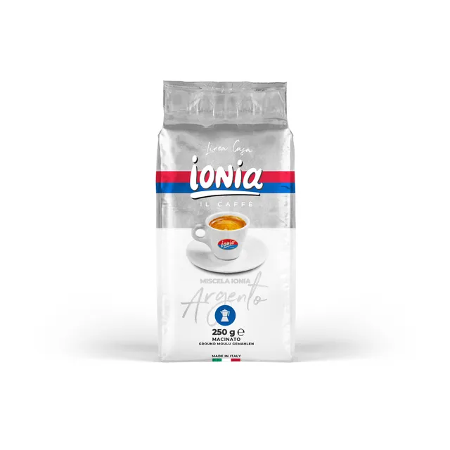 ionia-caff-argento-gemahlener-espresso-250-g image 1