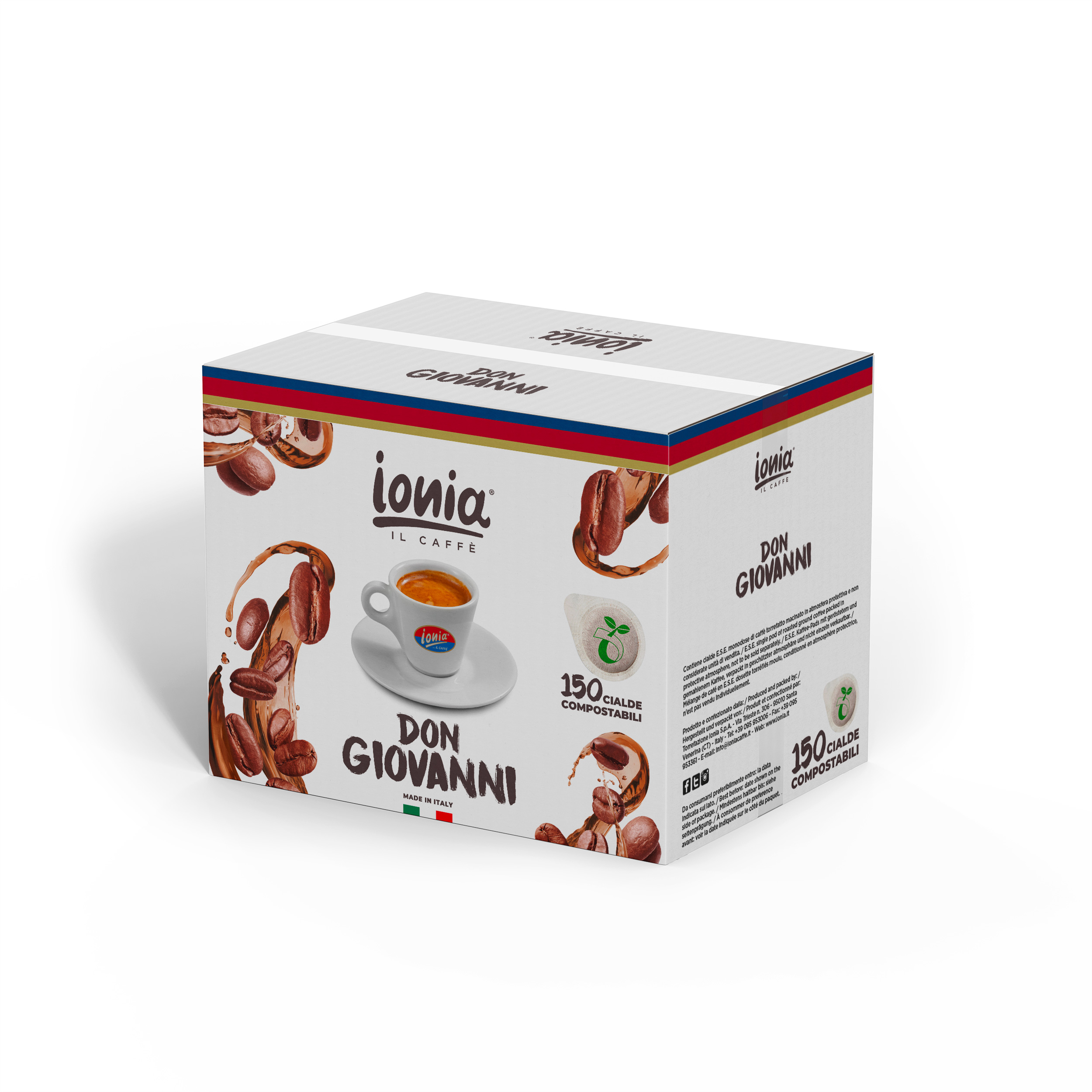 ionia-caff-don-giovanni-ese-pads-150-st-ck image 1