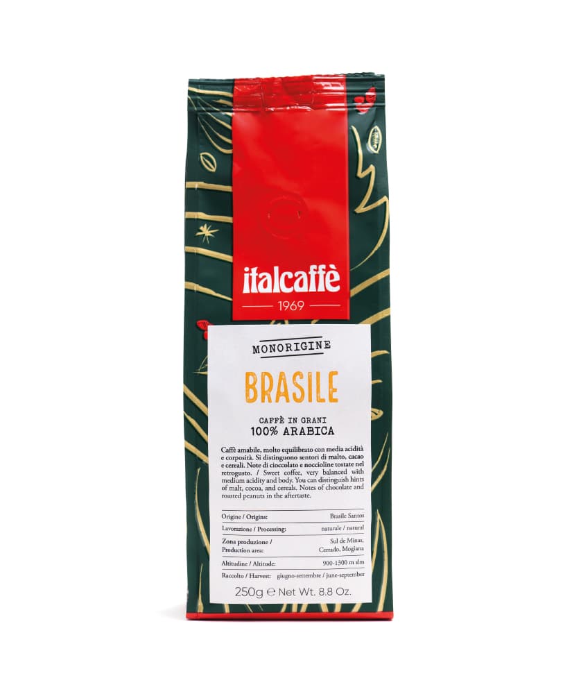 italcaff-brasile-santos-100-arabica-kaffeebohnen-4-x-250-g image 1