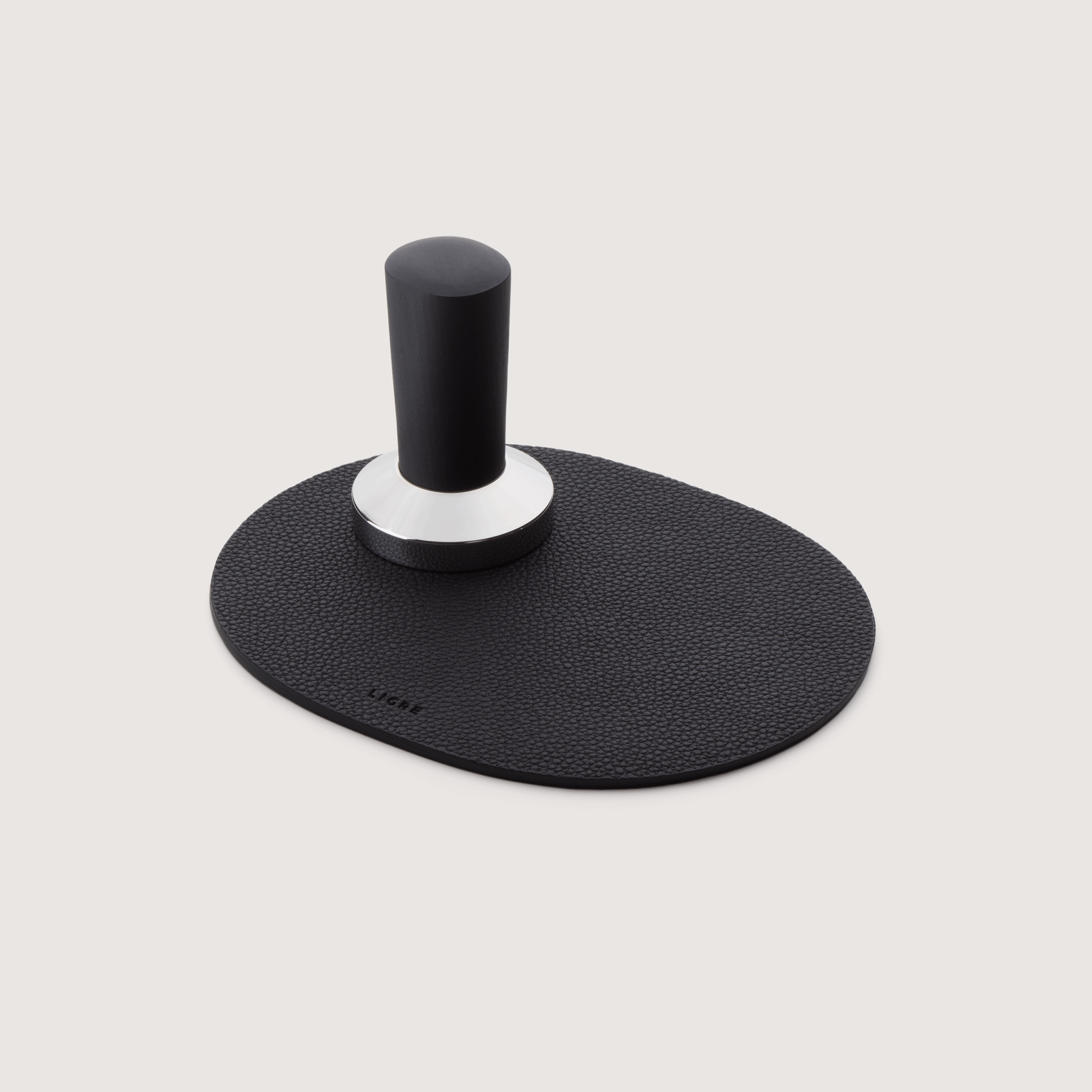 ligre-tampermatte-leder-pebble-black image 5