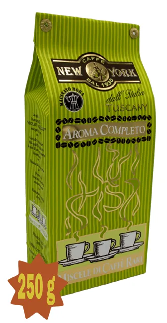 new-york-macinato-moka-caff-rari-gemahlener-kaffee-250g image 1