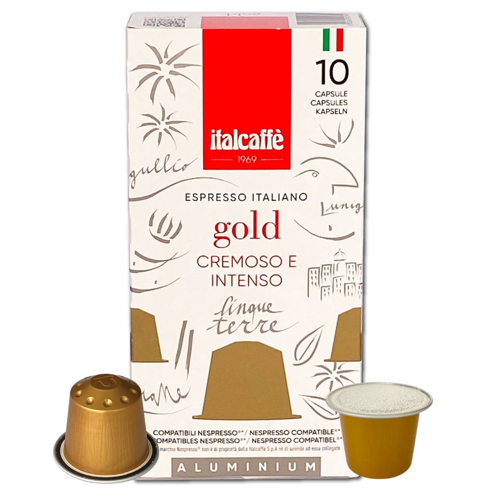 italcaff-gold-espresso-nespresso-kompatible-kapseln-100-st-ck-aluminium image 2
