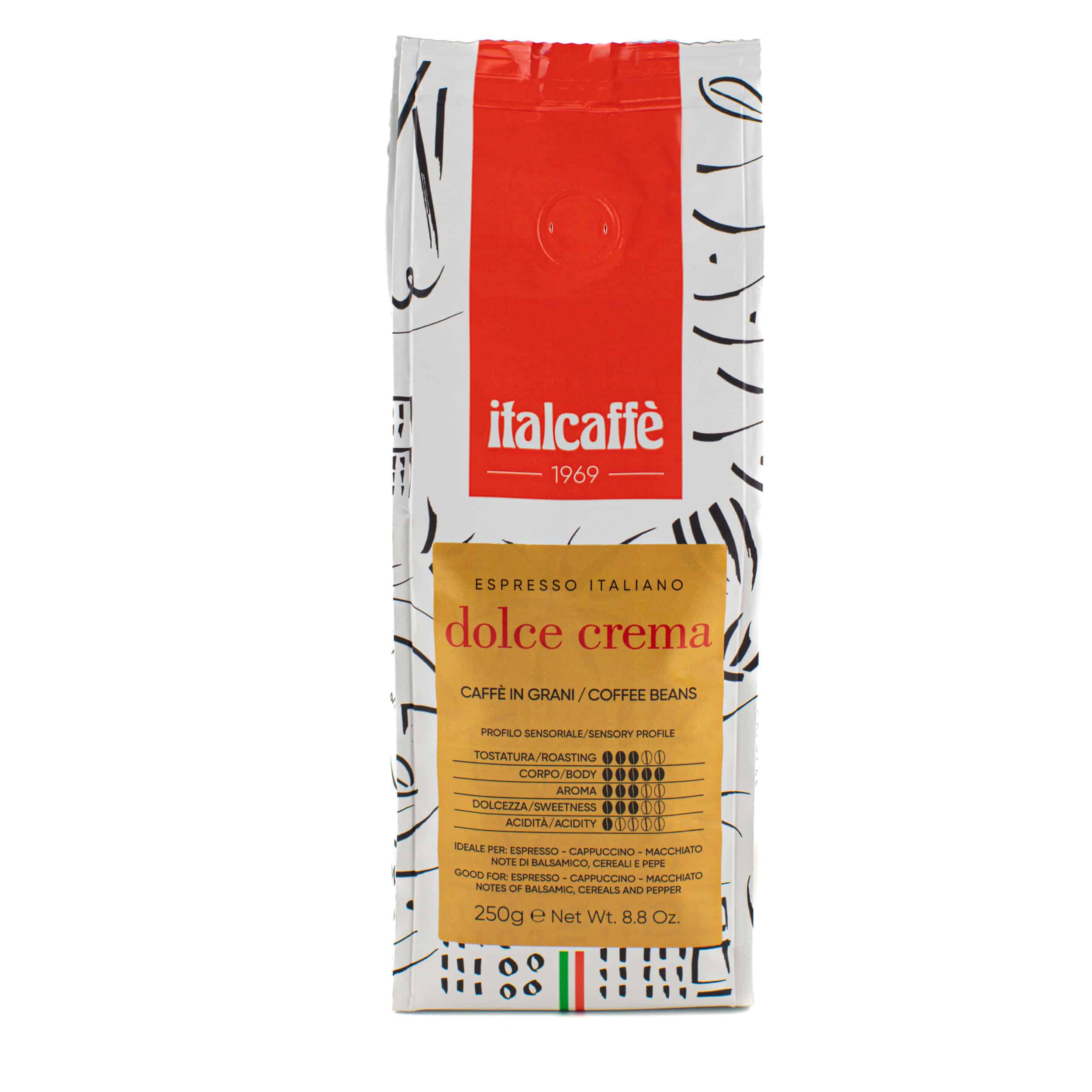 italcaff-dolce-crema-espresso-bohnen-4x250g-1kg image 1