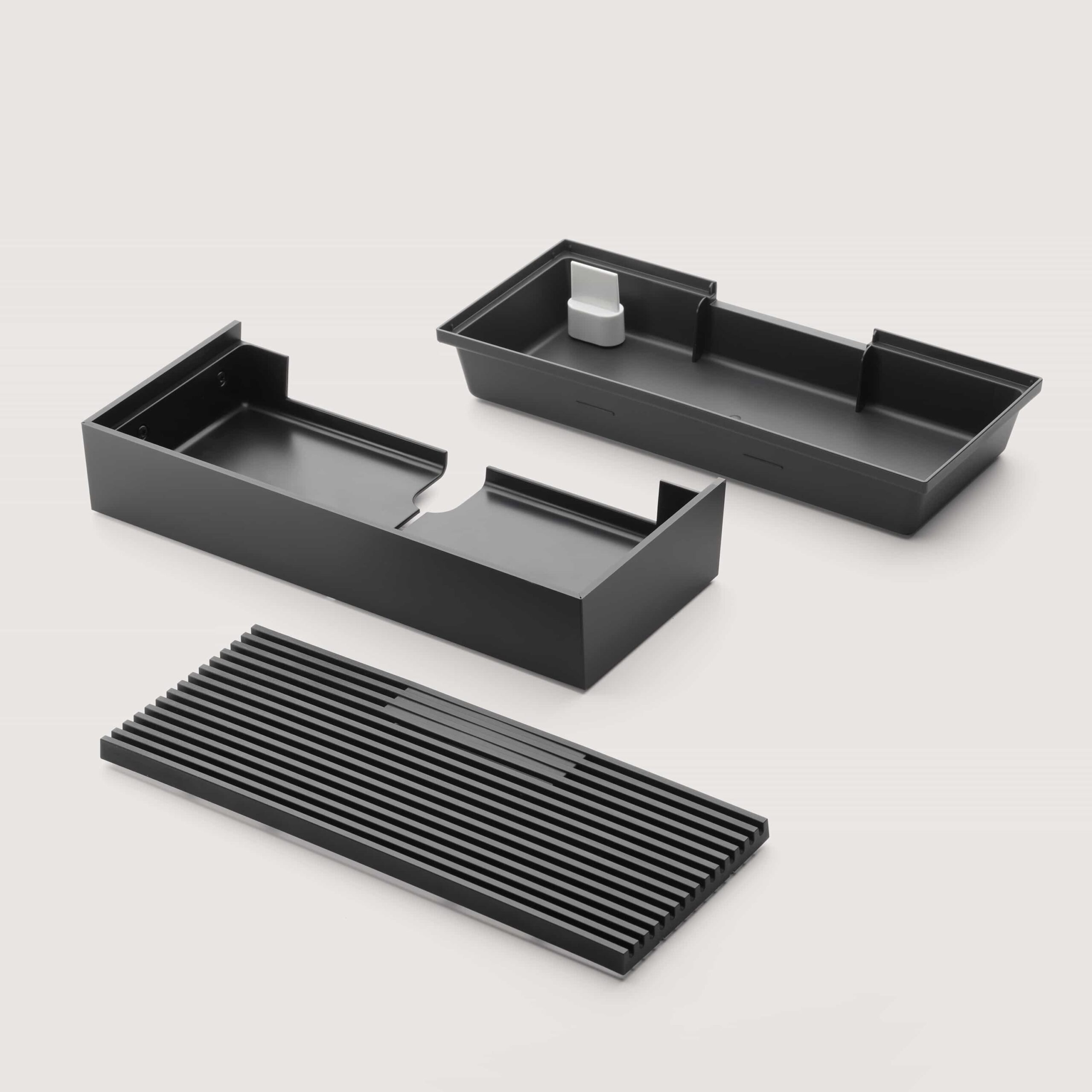 ligre-tropfschale-komplett-black-mat image 2