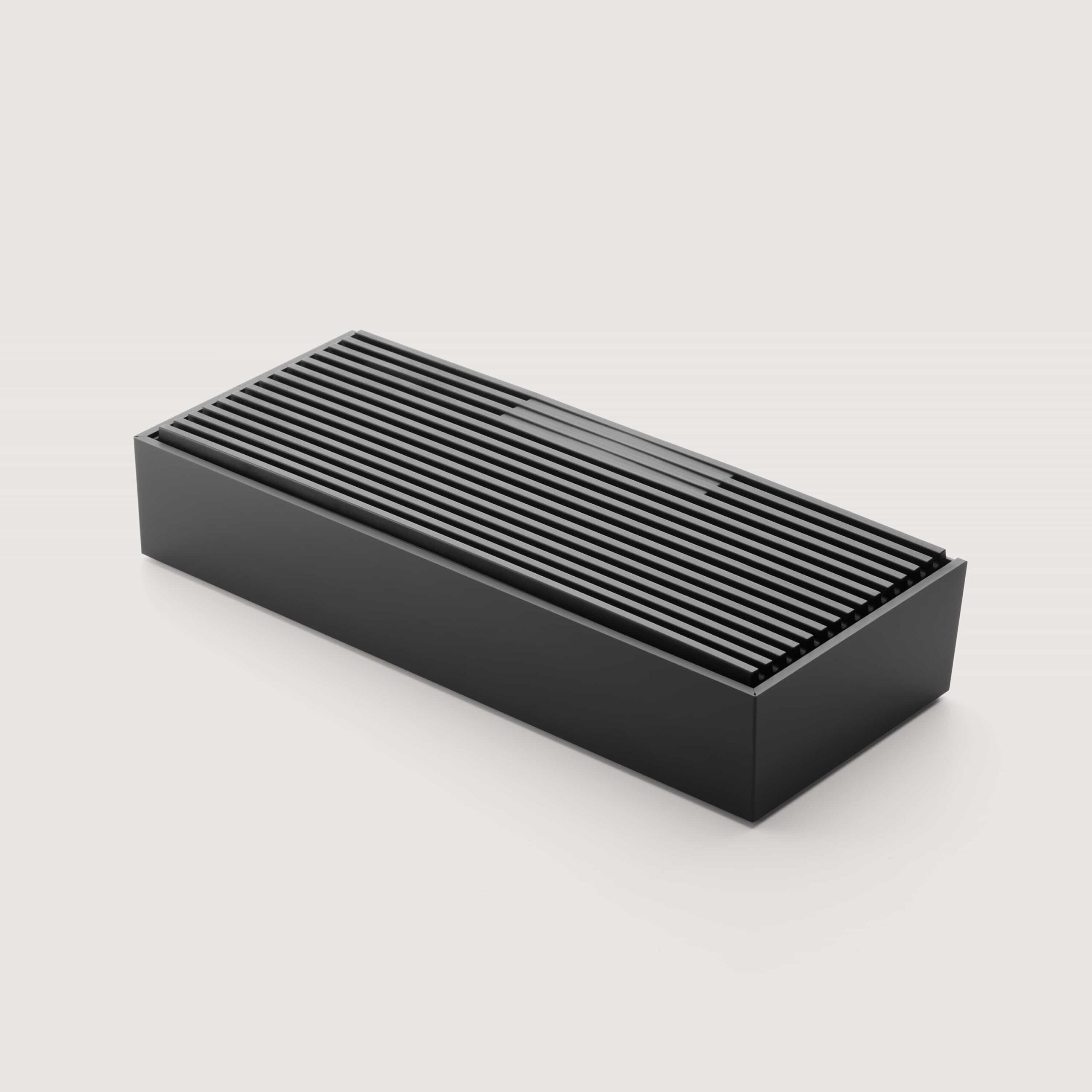 ligre-tropfschale-komplett-black-mat image 1
