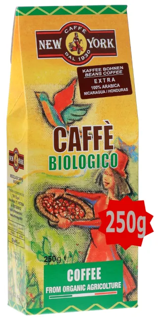 new-york-caff-biologico-extra-100-arabica-bohnen-250g image 1