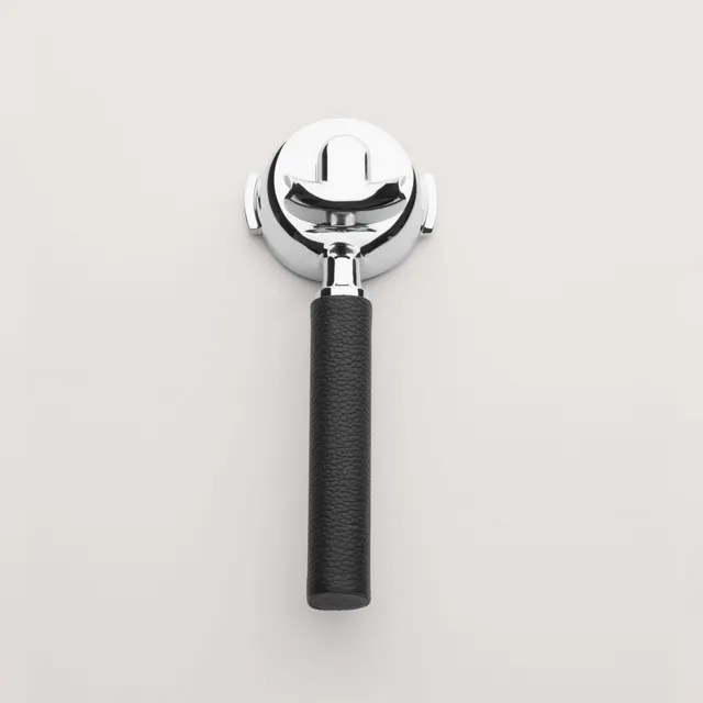 ligre-doppel-siebtr-ger-leder-pebble-black image 1