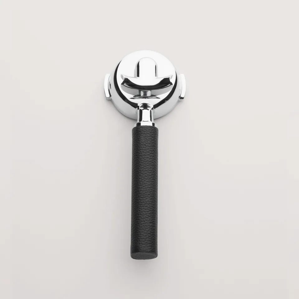 ligre-doppel-siebtr-ger-leder-pebble-black image 1