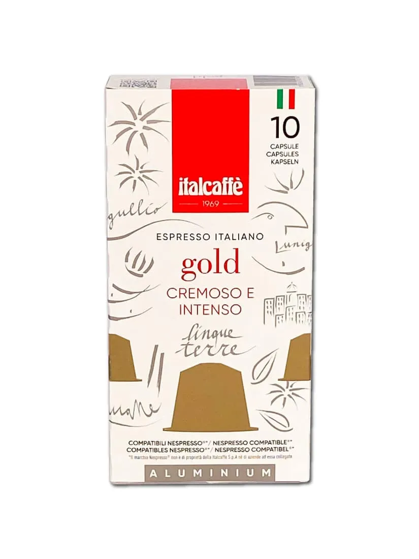 italcaff-gold-espresso-nespresso-kompatible-kapseln-100-st-ck-aluminium image 1