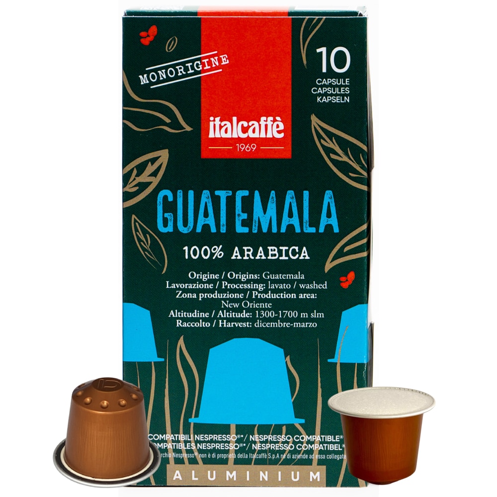 italcaff-guatemala-arabica-kaffeekapseln-100-st-ck-nespresso-kompatibel image 2