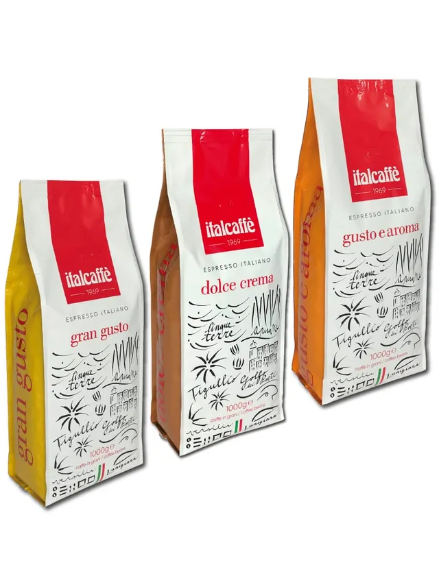 italcaff-tris-bar-espresso-bohnen-3-x-1-kg image 1