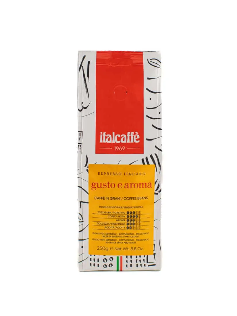 italcaff-gusto-e-aroma-espressobohnen-250g image 1