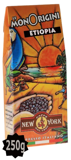 caff-new-york-le-monorigini-etiopia-arabica-espressobohnen-250g image 1