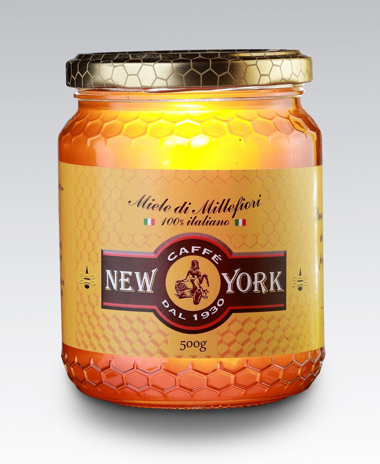 caff-new-york-millefiori-100-italiano-honig-im-glas-500g image 1