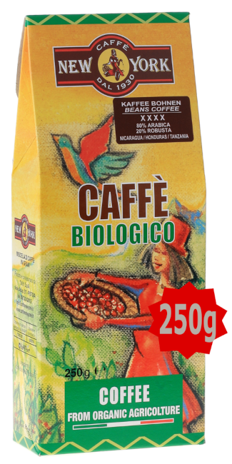 new-york-organic-coffee-xxxx-bohnen-250g image 1