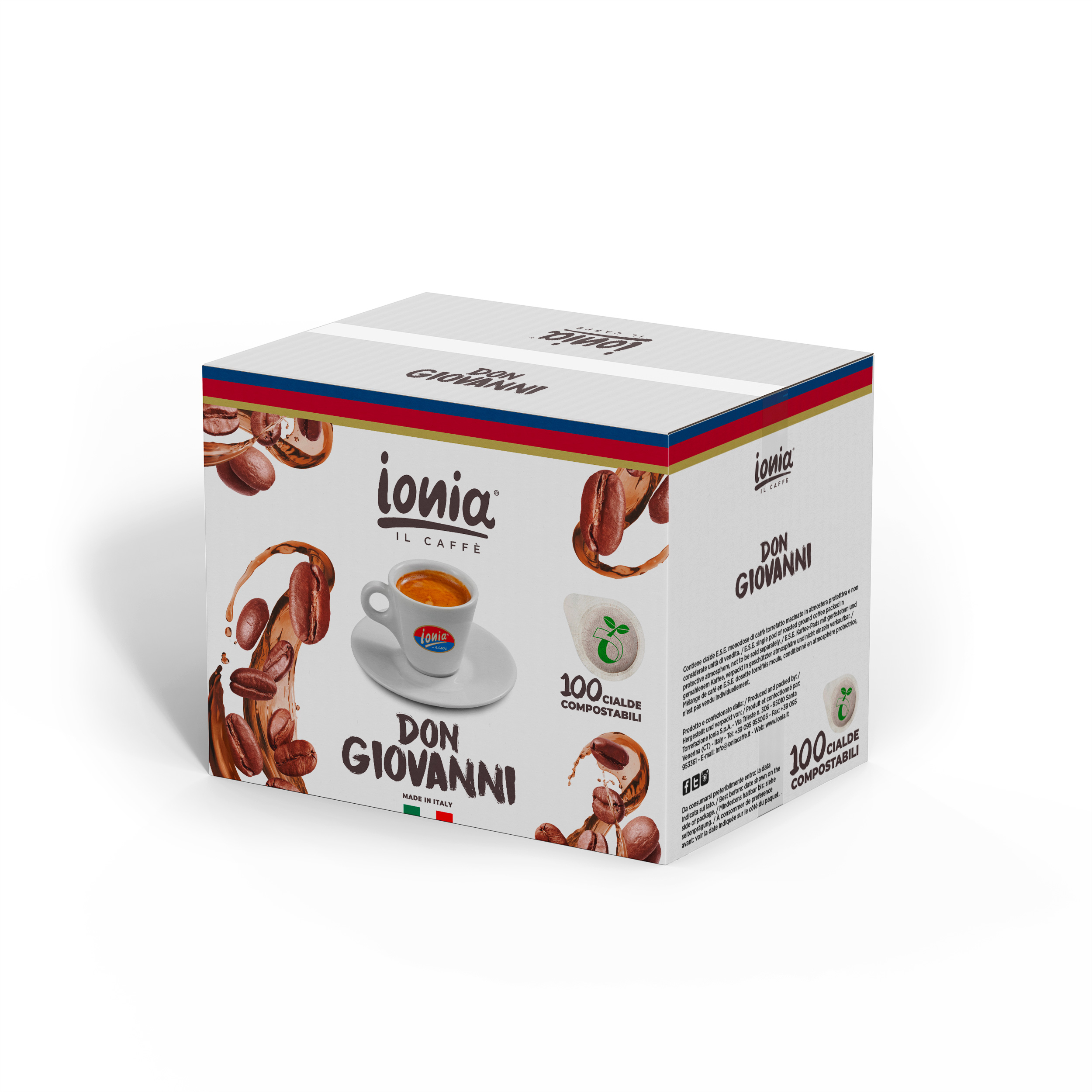 ionia-caff-don-giovanni-ese-pads-100-st-ck image 1