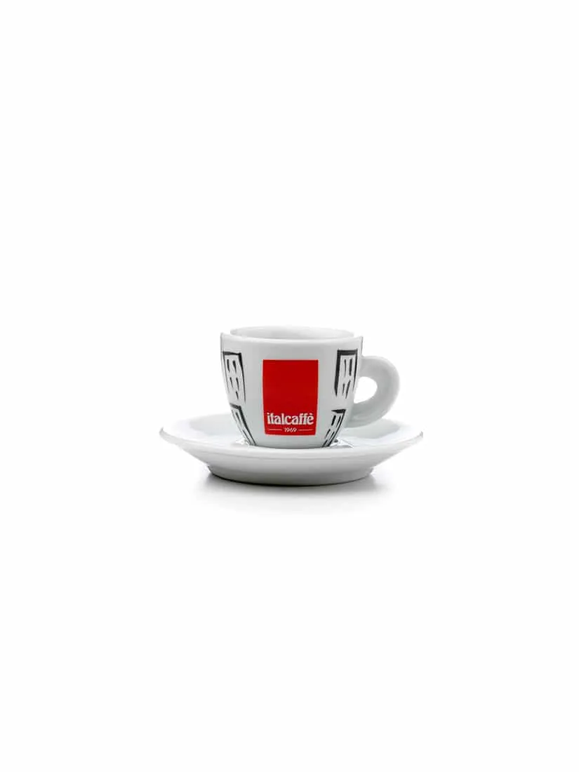 italcaff-espresso-tazzine-aus-porzellan image 1