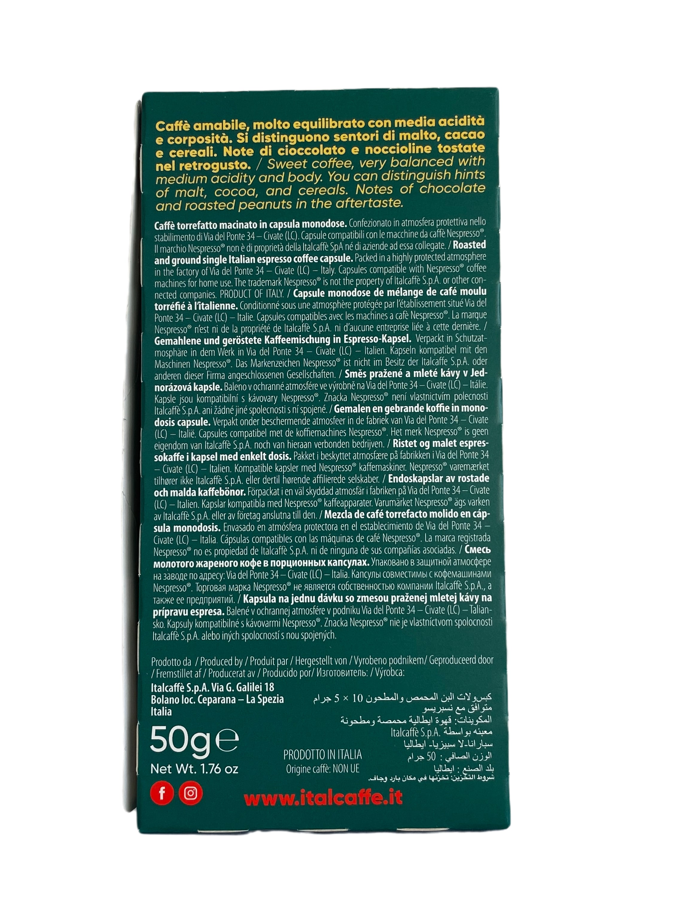 italcaff-brasile-100-arabica-nespresso-kompatible-kapseln-100-st-ck image 5