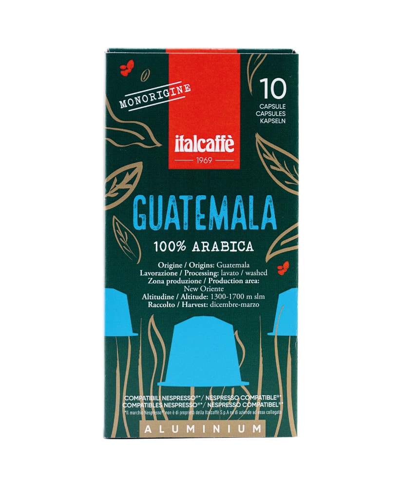 italcaff-guatemala-100-nespresso-kompatible-kaffeekapseln image 1