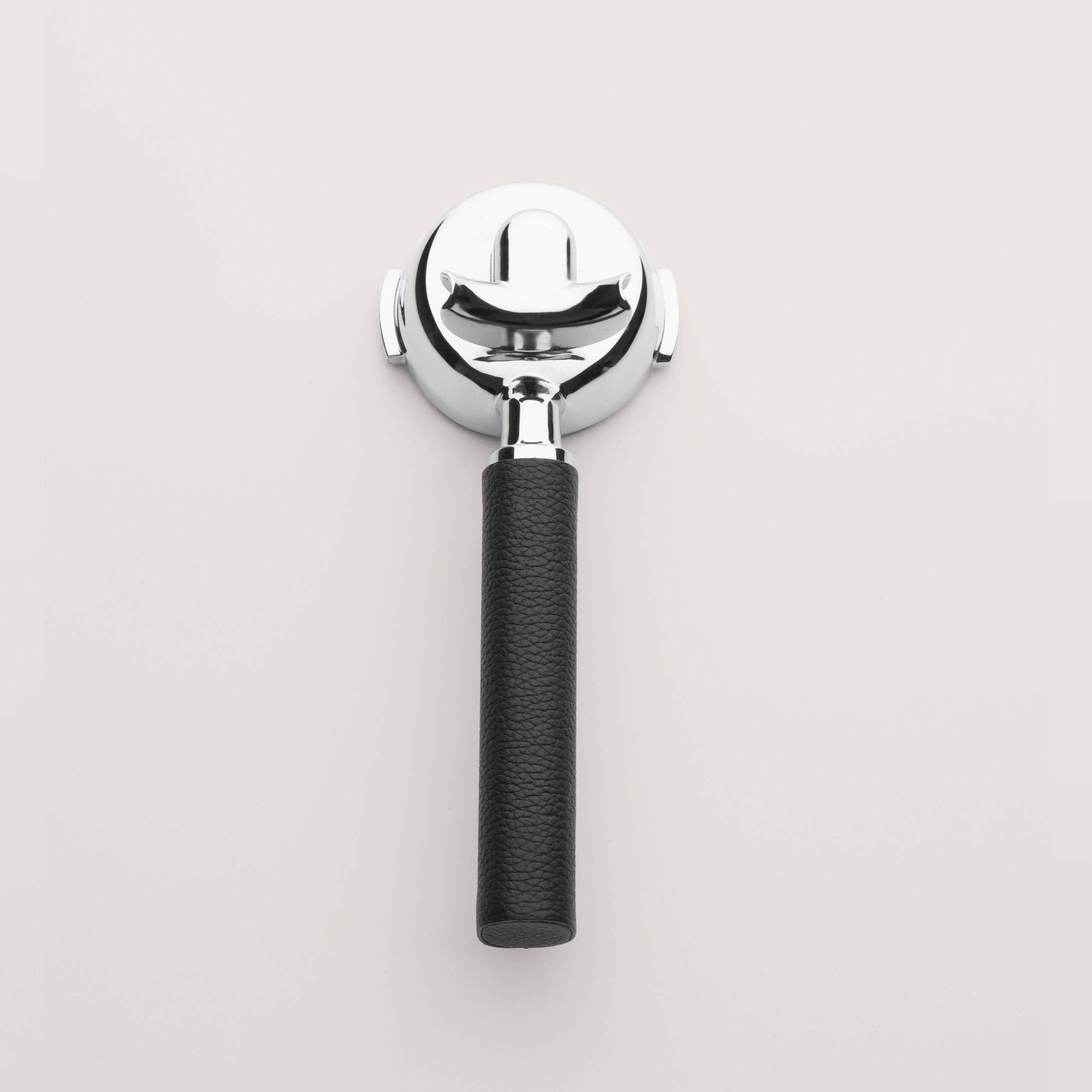 ligre-doppel-siebtr-ger-leder-pebble-black image 1