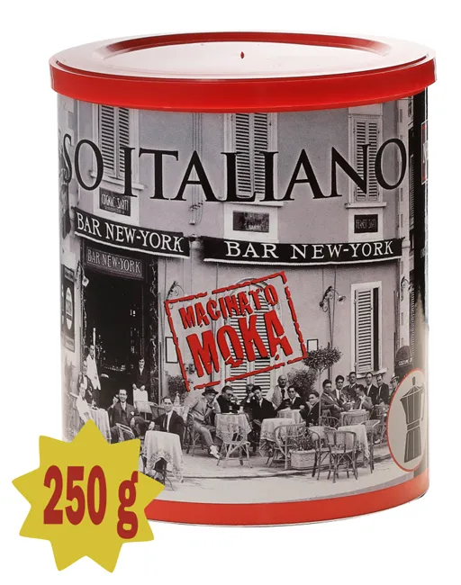 new-york-moka-gemahlener-kaffee-dose-250g image 1