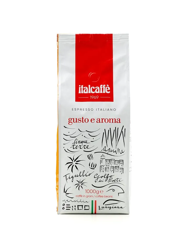 italcaff-gusto-e-aroma-bohnen-6-x-1-kg-vorteilskarton image 1