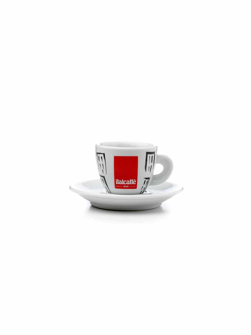 italcaff-espresso-tazzine-aus-porzellan image 1