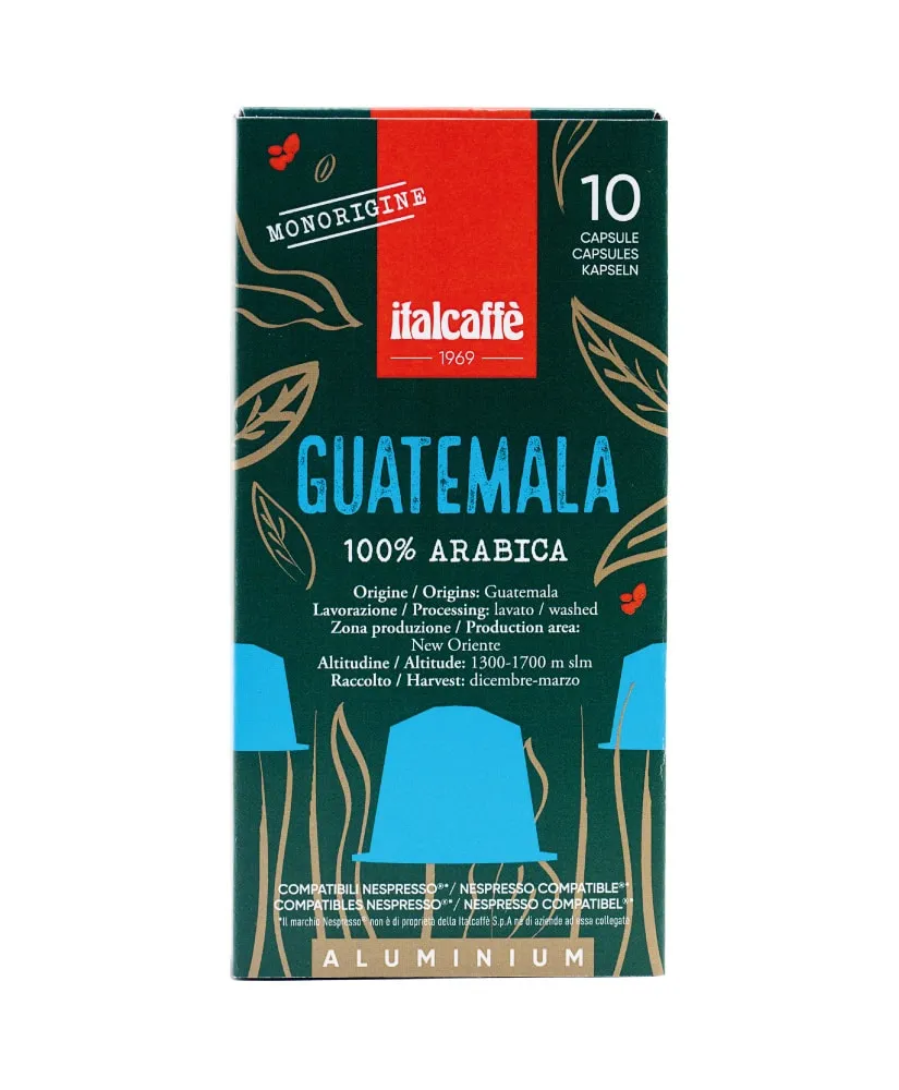 italcaff-guatemala-100-nespresso-kompatible-kaffeekapseln image 1