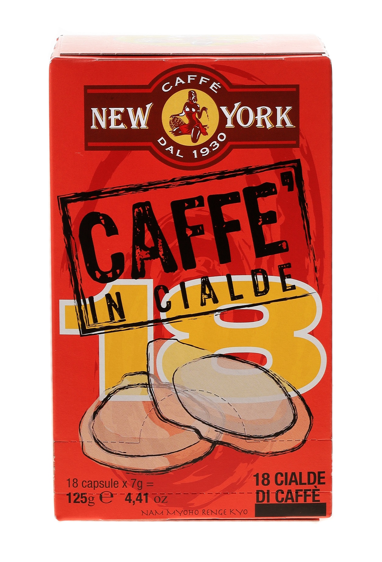 caff-new-york-coffee-pads-18-st-ck-kaffee-pads image 1