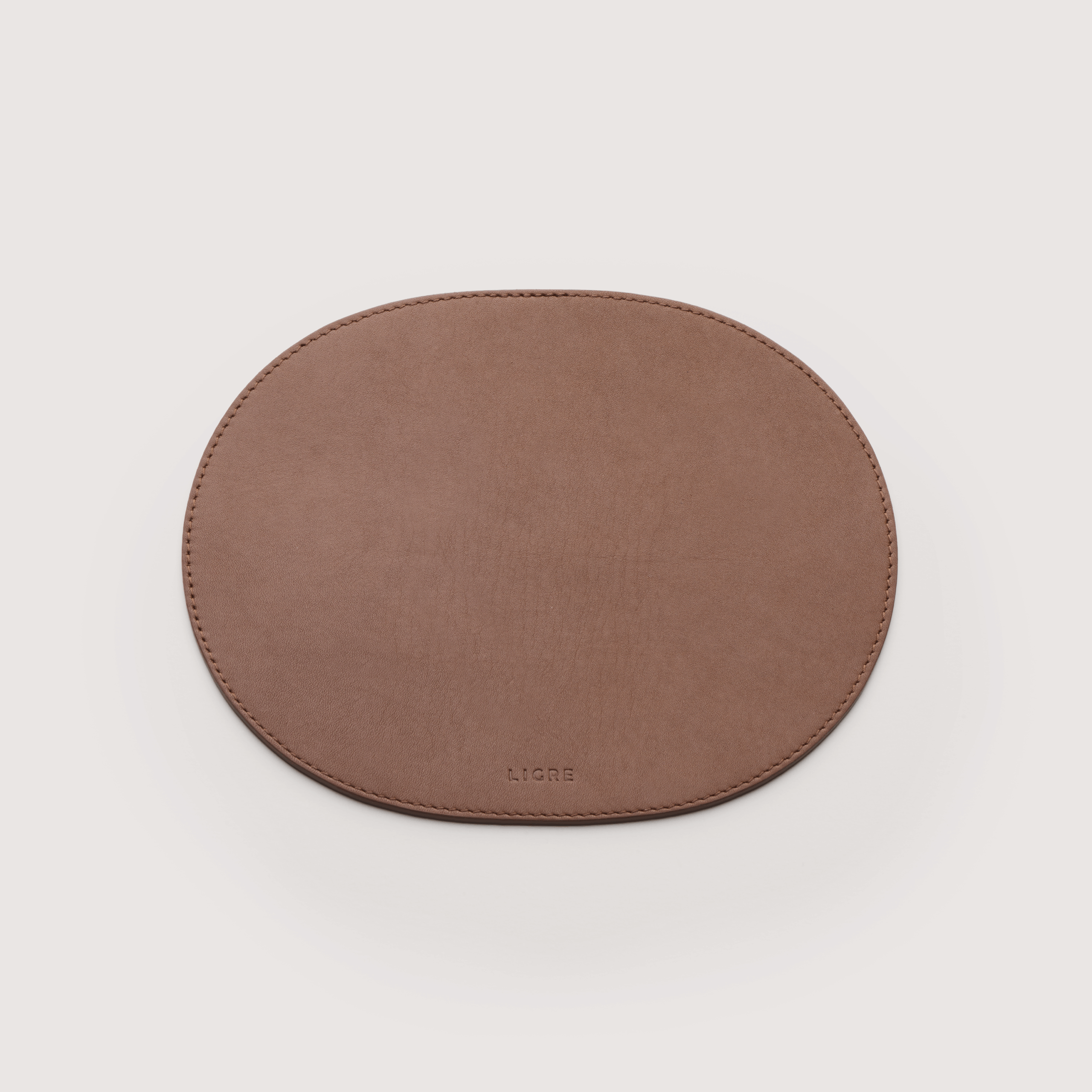 ligre-tampermatte-leder-cognac-brown image 1