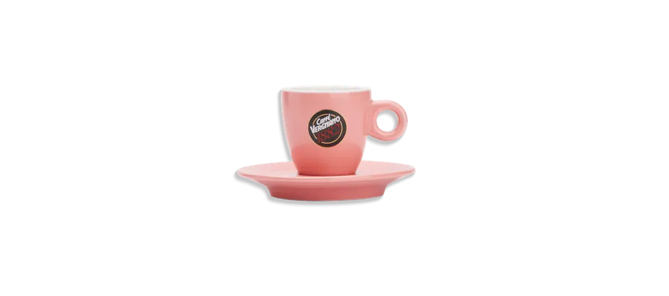 caff-vergnano-pink-collection-set-aus-6-rosa-espressotassen-aus-porzellan image 1